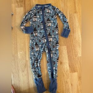 Kindthing toddler pajamas. Harry Potter limited edition-Bamboo zippy size 12-18.